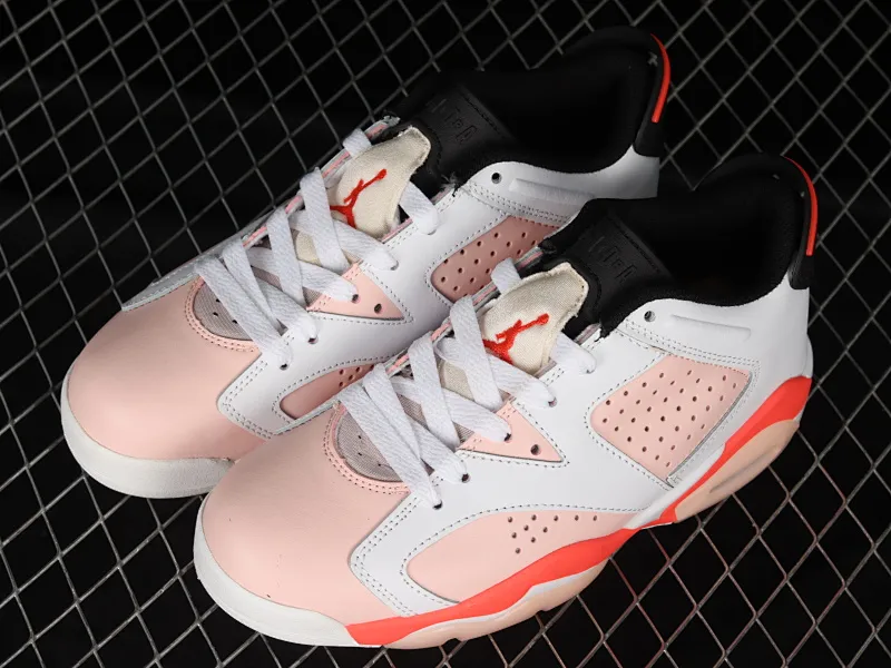 All categories Air Jordan Jordan series basketball shoes Air Jordan 6 Air Jordan 6 Low GS "Atmosphere" AJ6 Joe 6 Pink Bubble Gum 768878-102